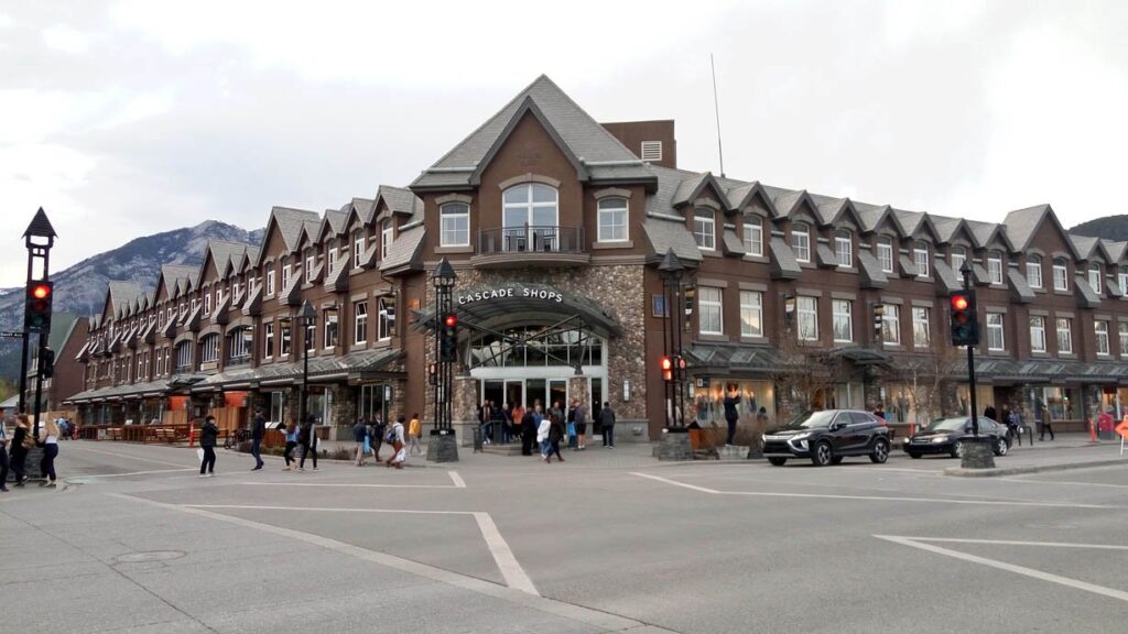 Cascade Shops Banff Alberta by Findlay Group