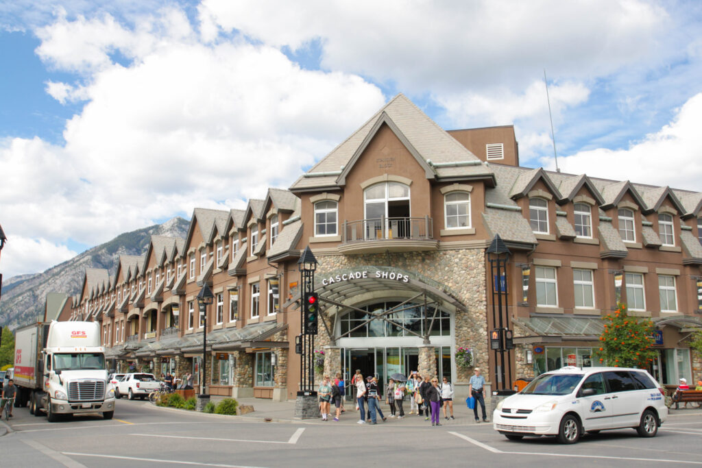 Cascade Shops Banff Alberta