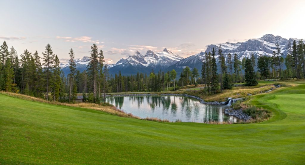 Three Sisters Canmore Alberta Canada Rocky Mountains